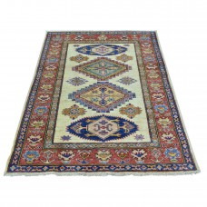 Millwood Pines One-of-a-Kind Tillman Super Hand-Knotted Ivory/ Denim Blue Area Rug MLWP1531